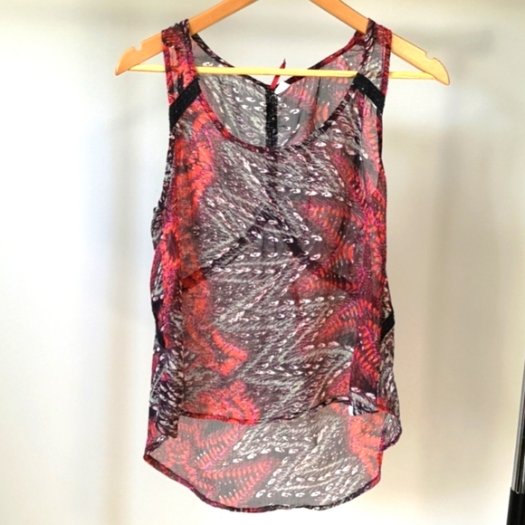 🌻2 for $20 | Element Sheer High Low Tank Top - Picture 4 of 10